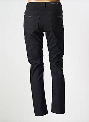 Pantalon slim tissage popeline taille normale noir BETTY BARCLAY femme