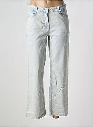 Jeans coupe droite stretch taille normale bleu CECIL femme