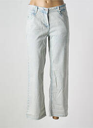 Jeans coupe droite stretch taille normale bleu CECIL femme