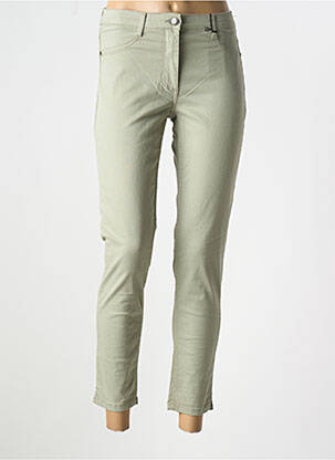 Jeans coupe slim stretch taille normale vert BETTY BARCLAY femme