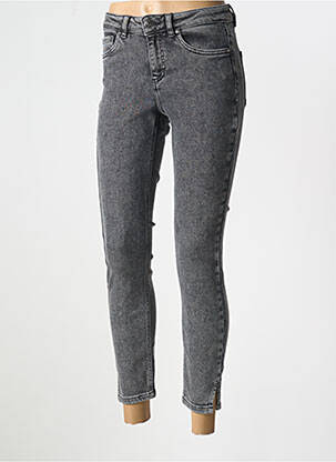 Jeans coupe slim stretch taille normale gris OUI femme