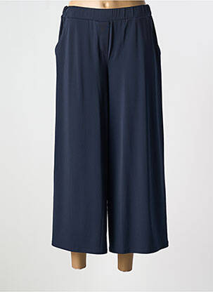 Pantalon large tissage popeline taille normale bleu BETTY BARCLAY femme