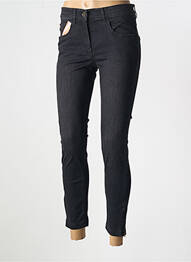 Jeans coupe slim stretch taille normale noir ZERRES femme