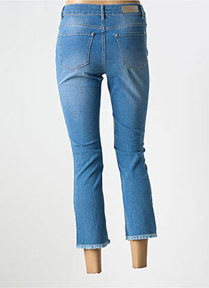 Jeans coupe slim stretch taille normale bleu SIGNE NATURE femme