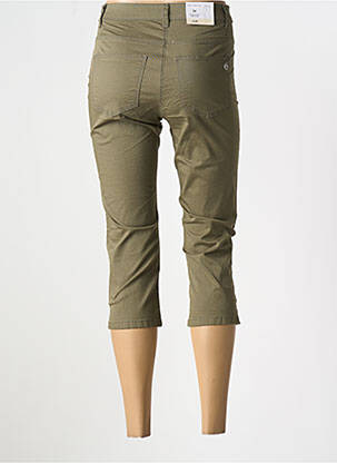 Pantacourt stretch taille normale vert BETTY BARCLAY femme