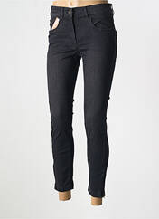 Jeans coupe slim noir ZERRES pour femme seconde vue