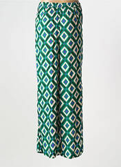 Pantalon droit vert KANOPE pour femme seconde vue