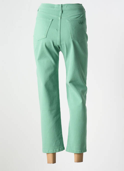 Jeans coupe droite vert SKFK femme