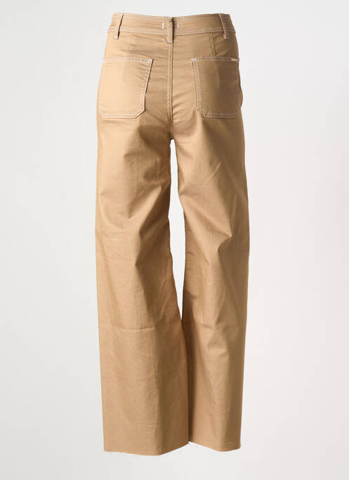 Jeans coupe large beige LIU JO pour femme