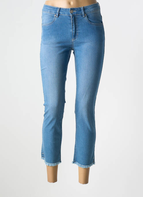 Jeans coupe slim bleu SIGNE NATURE pour femme