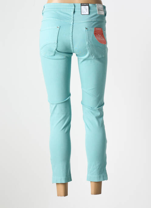 Jeans coupe slim bleu ZERRES pour femme