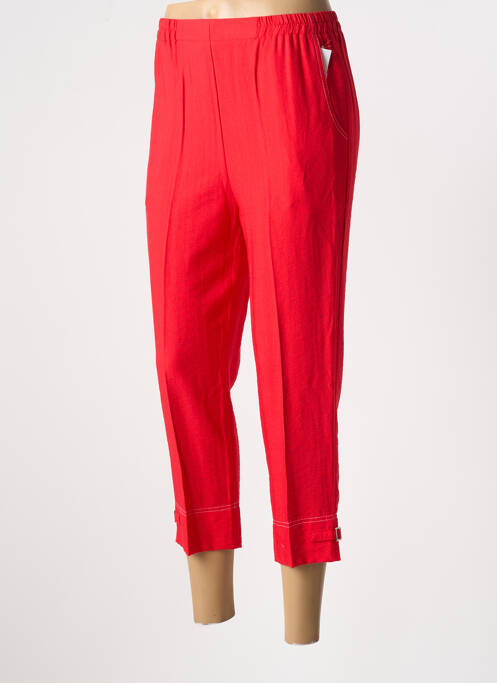 Pantalon 7/8 rouge GEVANA pour femme