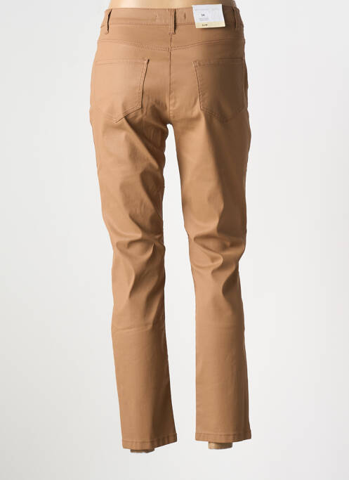 Pantalon slim marron BETTY BARCLAY pour femme