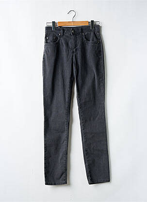 Jeans coupe slim stretch taille normale gris ANNA MONTANA femme