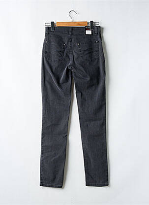 Jeans coupe slim stretch taille normale gris ANNA MONTANA femme