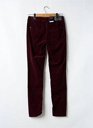 Pantalon slim stretch taille normale rouge ATELIER GARDEUR femme