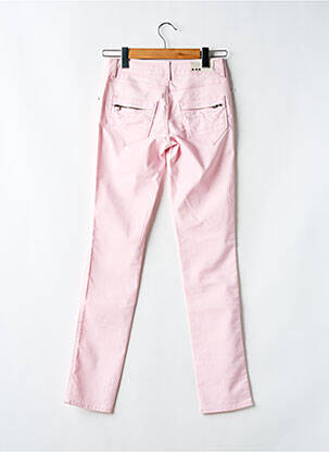 Jeans coupe slim stretch taille normale rose KANOPE femme