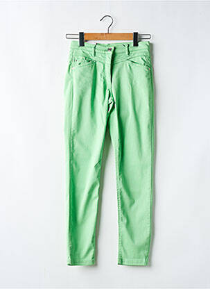 Jeans coupe slim stretch taille normale vert BETTY BARCLAY femme