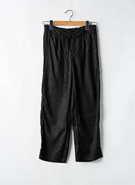 Pantalon droit tissage popeline taille normale noir STREET ONE femme