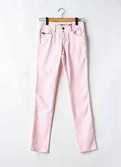 Jeans coupe slim rose KANOPE pour femme seconde vue