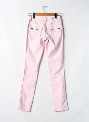 Jeans coupe slim rose KANOPE pour femme seconde vue
