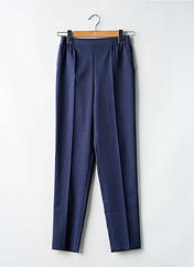 Pantalon droit bleu GEVANA pour femme seconde vue