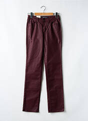 Pantalon droit rouge KANOPE pour femme seconde vue