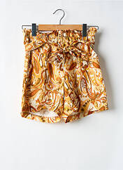 Short jaune LA FEE MARABOUTEE pour femme seconde vue