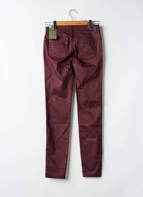 Pantalon slim rouge STREET ONE femme