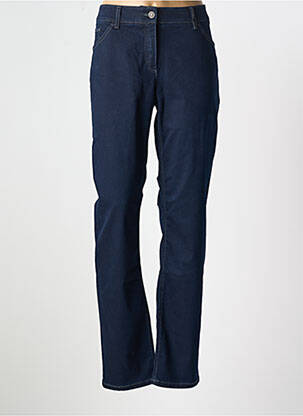 Jeans coupe slim tissage brut taille normale bleu BETTY BARCLAY femme
