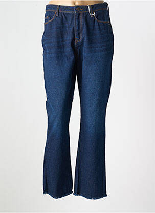 Jean coupe flare stretch taille normale bleu KANOPE femme