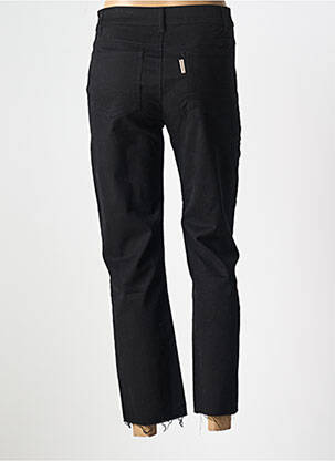 Jeans coupe droite stretch taille normale noir MUS & BOMBON femme