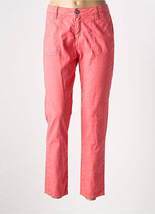 Jeans coupe slim stretch taille normale rose ISLOW femme