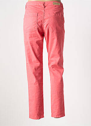 Jeans coupe slim stretch taille normale rose ISLOW femme