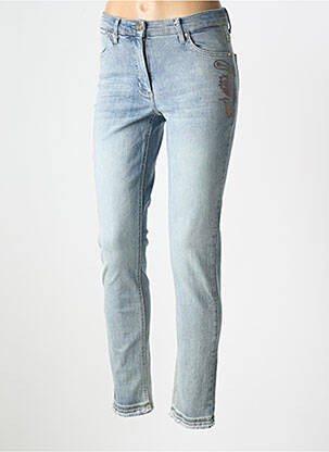 Jeans coupe slim stretch taille normale bleu BETTY BARCLAY femme