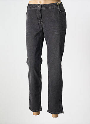 Jeans coupe slim stretch taille normale noir BETTY BARCLAY femme
