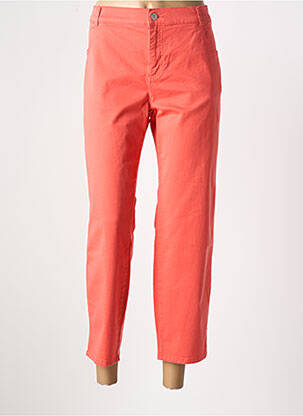 Jeans coupe droite stretch taille normale orange ANGELS femme