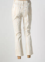 Pantalon 7/8 beige SIGNE NATURE pour femme seconde vue