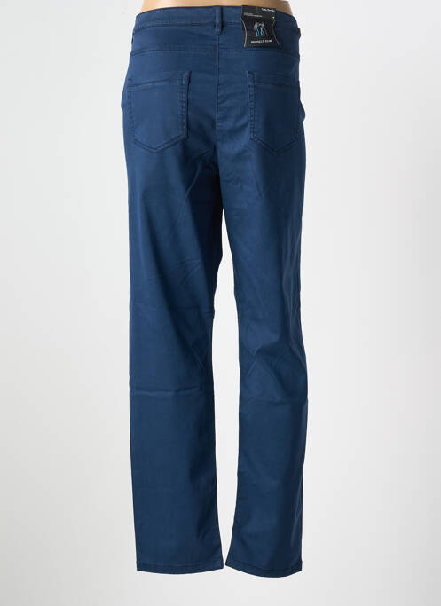 Pantalon slim tissage popeline taille normale bleu BETTY BARCLAY femme