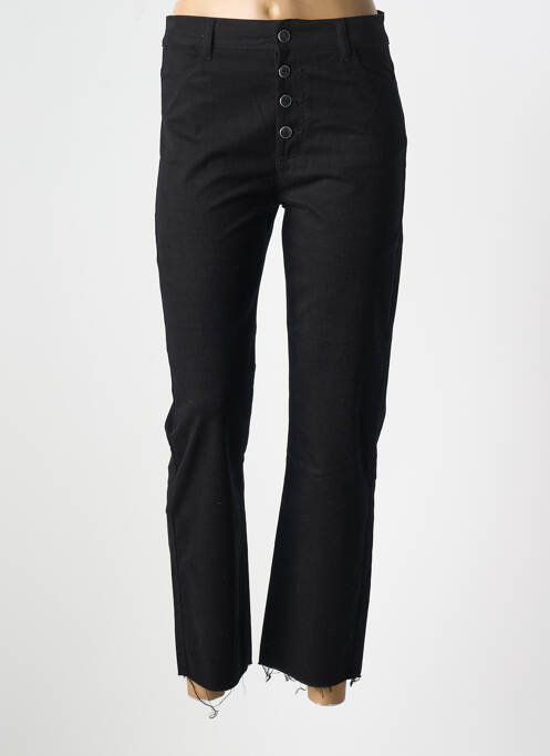 Jeans coupe droite noir MUS & BOMBON pour femme