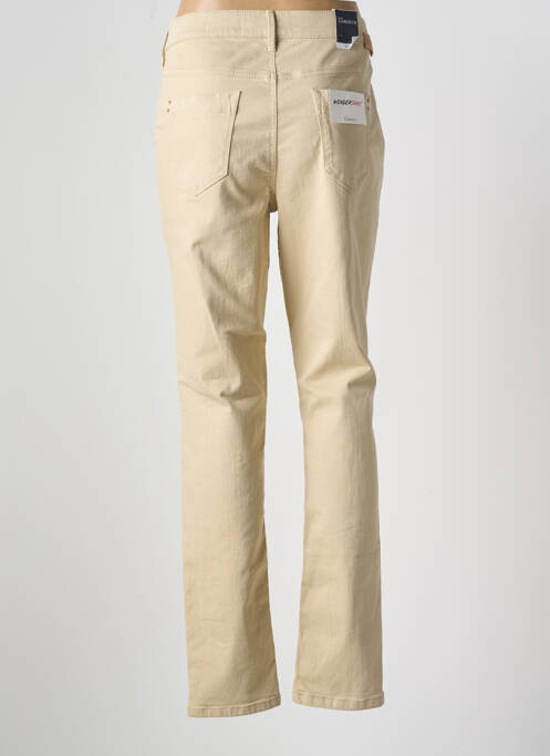 Jeans coupe slim beige ATELIER GARDEUR pour femme