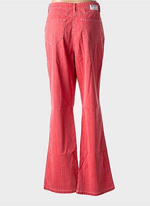 Jean coupe flare stretch taille normale rouge PERSONA femme