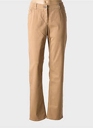 Jeans coupe droite stretch taille normale marron GERRY WEBER femme
