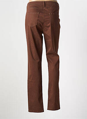 Pantalon droit stretch taille normale marron BETTY BARCLAY femme