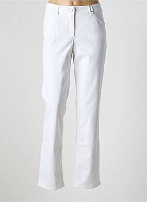 Jeans coupe droite stretch taille normale blanc GERRY WEBER femme