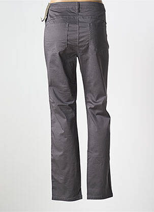 Pantalon droit stretch taille normale gris STREET ONE femme