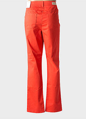 Pantalon droit stretch taille normale orange GERRY WEBER femme