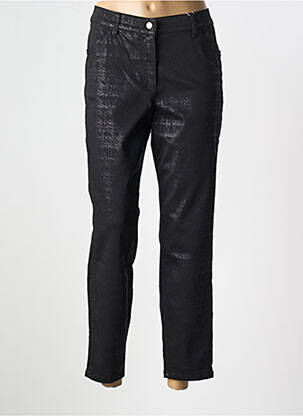 Pantalon 7/8 stretch taille normale noir GERRY WEBER femme