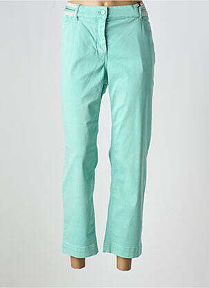 Pantalon 7/8 stretch taille normale vert GERRY WEBER femme