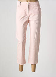 Pantacourt coupe droite taille normale rose BETTY BARCLAY femme